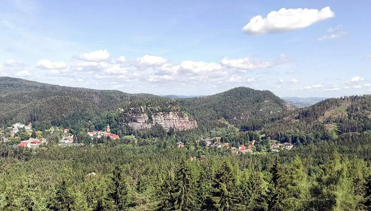 Blick zum Oybin | © DAV Magdeburg