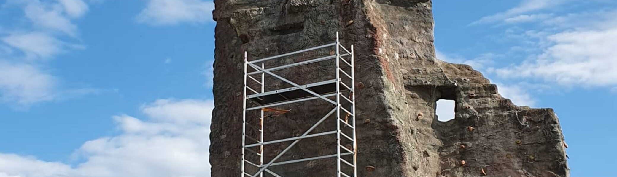 Sanierungsarbeiten am Angerfelsen | © Marcel Benecke 2023