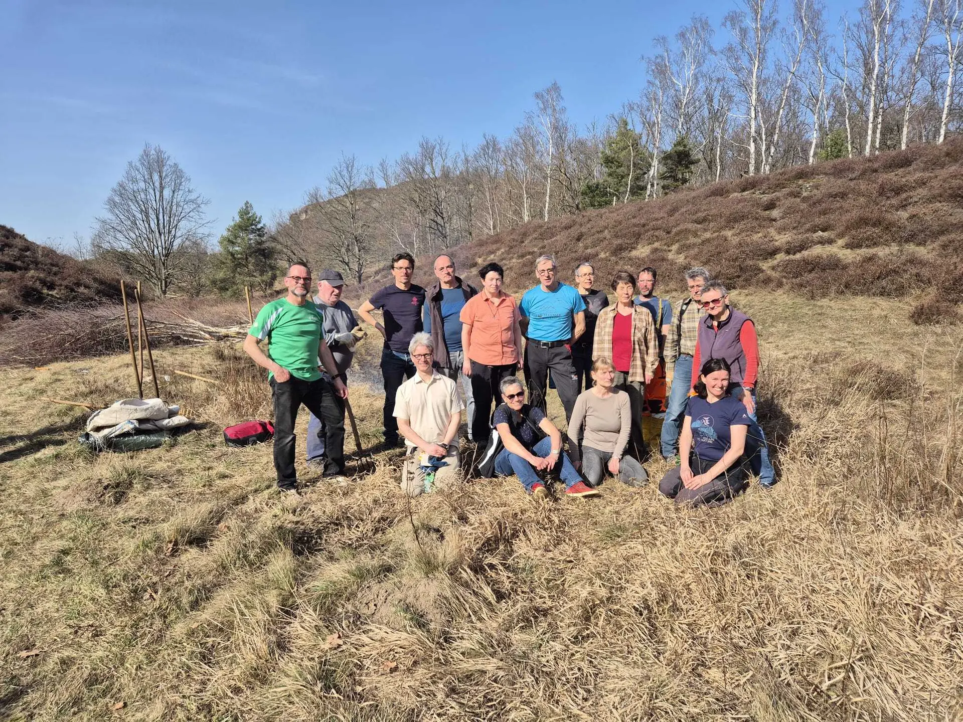 Gruppenbild Harsleber Berge | © DAV Magdeburg 2026