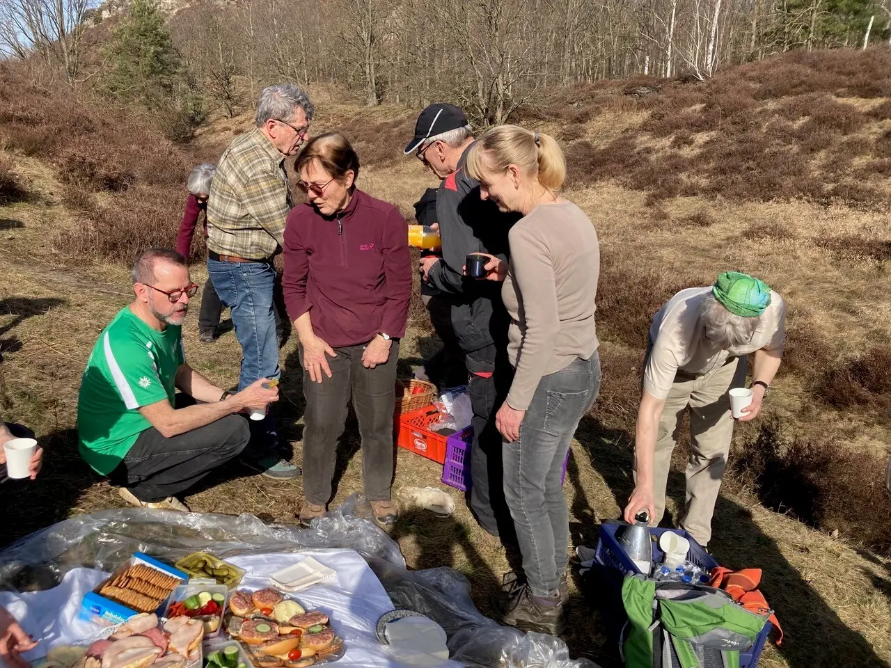 Pause Harsleber Berge  | © DAV Magdeburg 2026