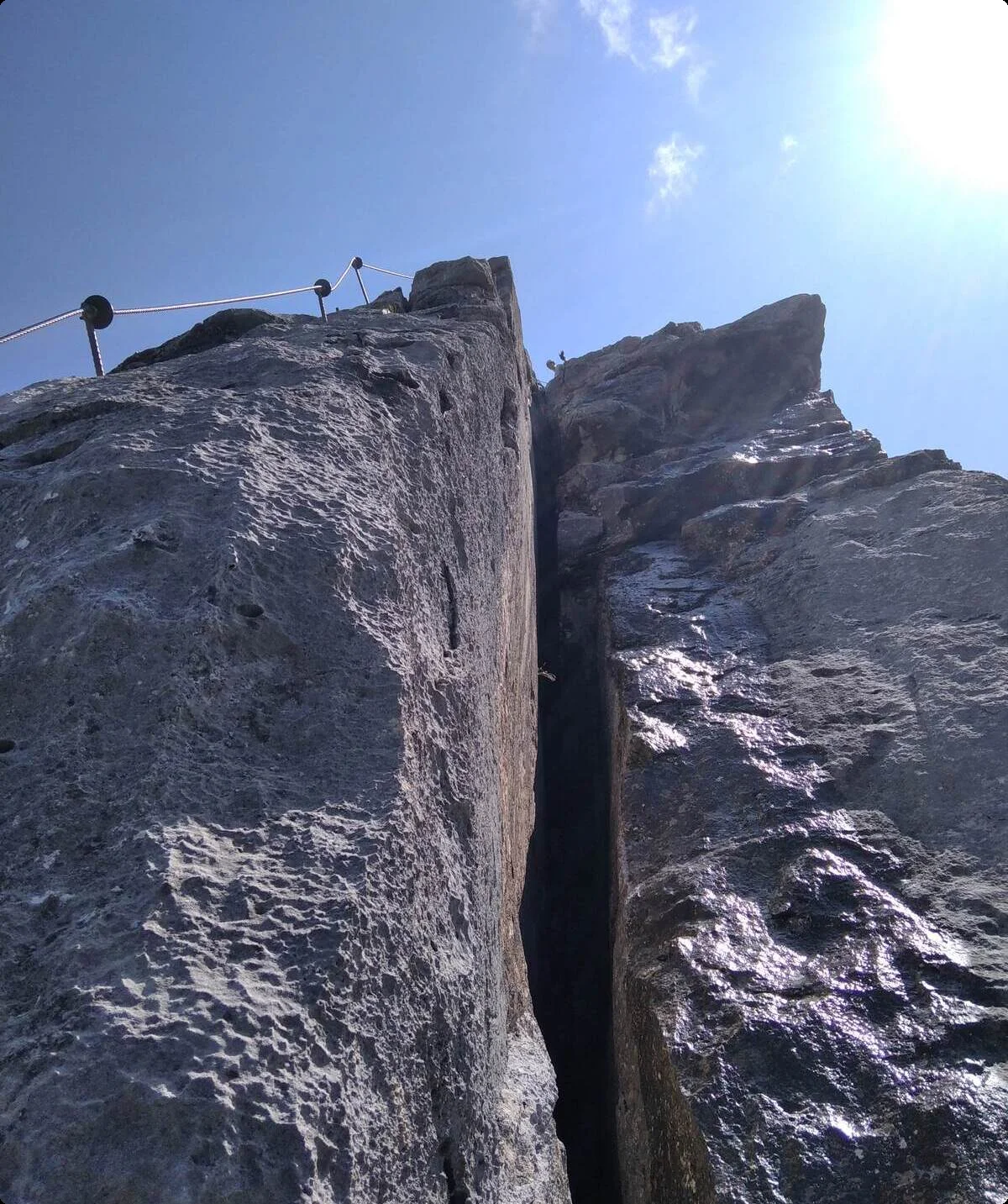 Klettersteig Tajakante | © Paul Hoffmann 2021