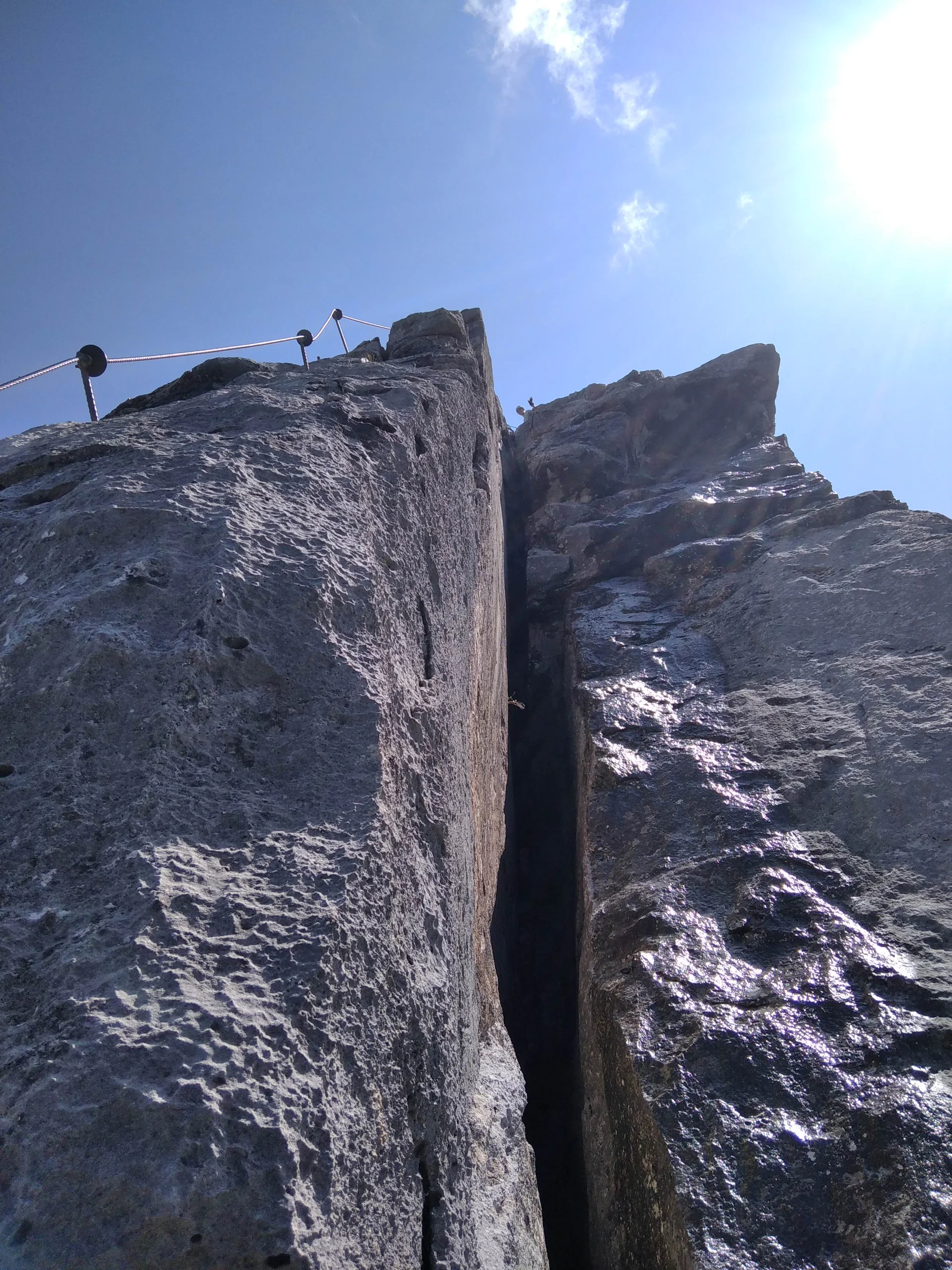 Klettersteig Tajakante | © Paul Hoffmann 2021