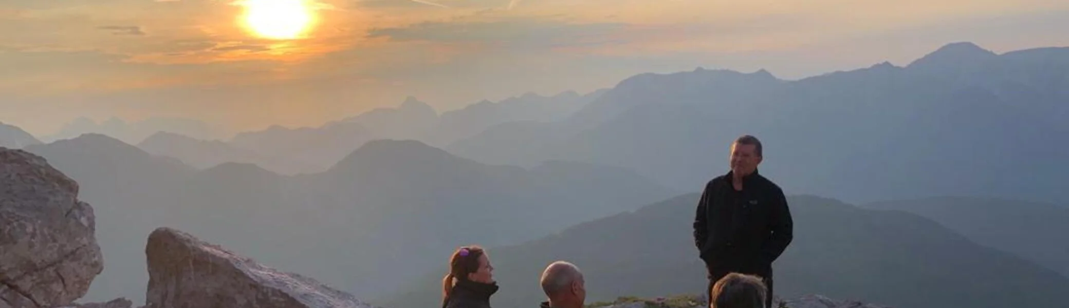 Wetterstein 2023 Blick von der Wiener Neustädter Hütte | © 2023 DAV-Sektion Magdeburg