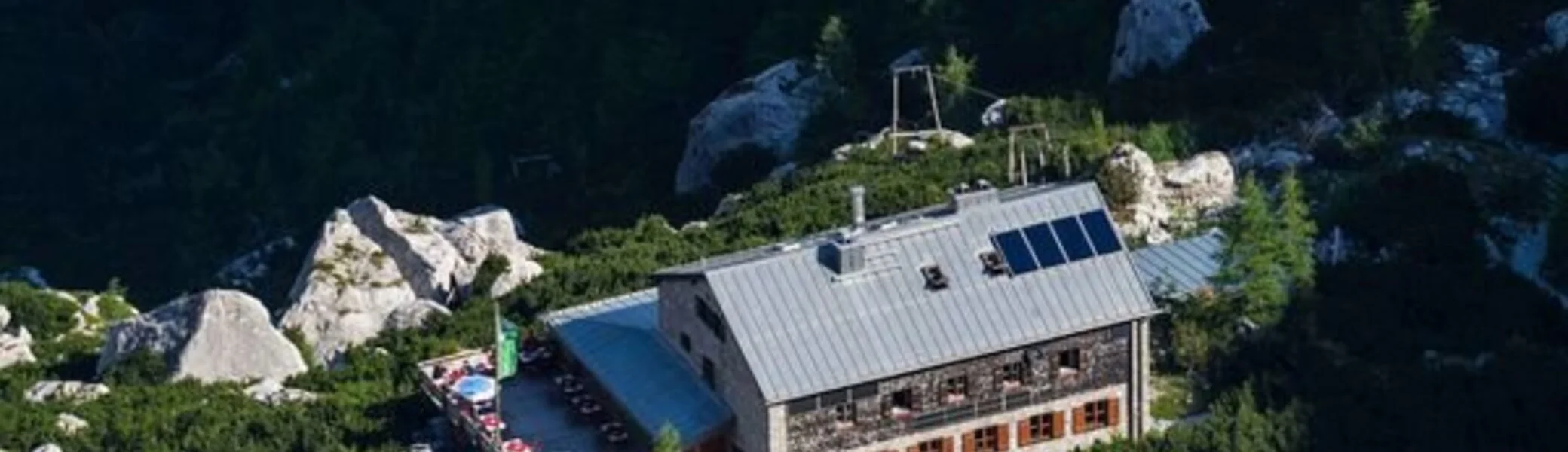 Blaueishütte von oben | © Blaueishuette.de