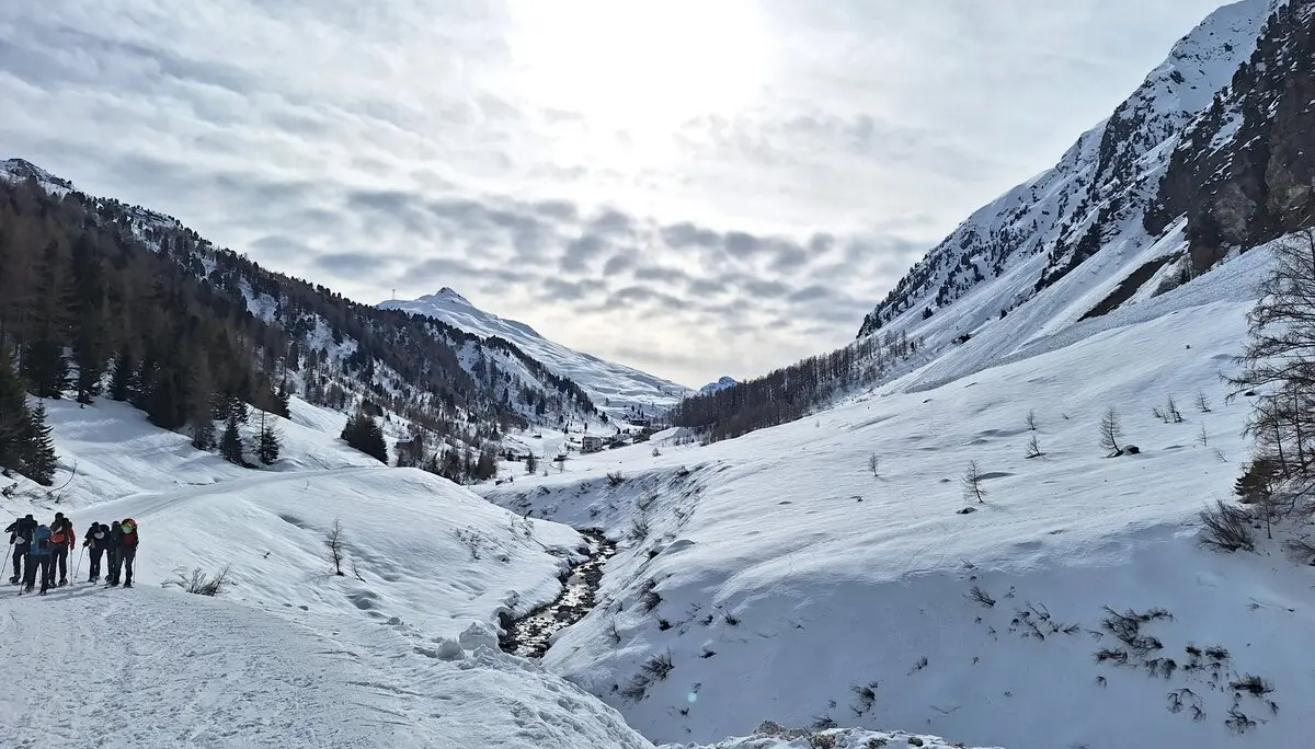 Aufstieg Heidelberger Hütte | © Stefano Riva 2024