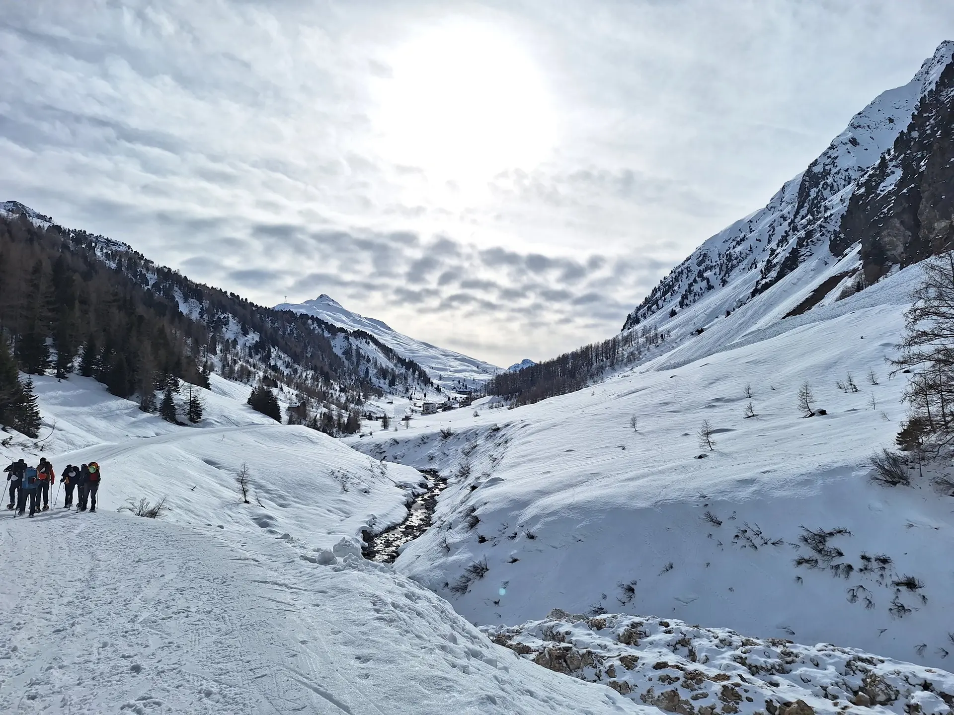 Aufstieg Heidelberger Hütte | © Stefano Riva 2024