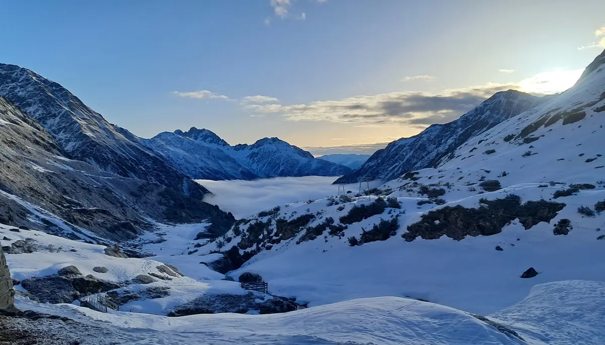 Talblick mit Wolken unter uns | © Paul Hoffmann 2026
