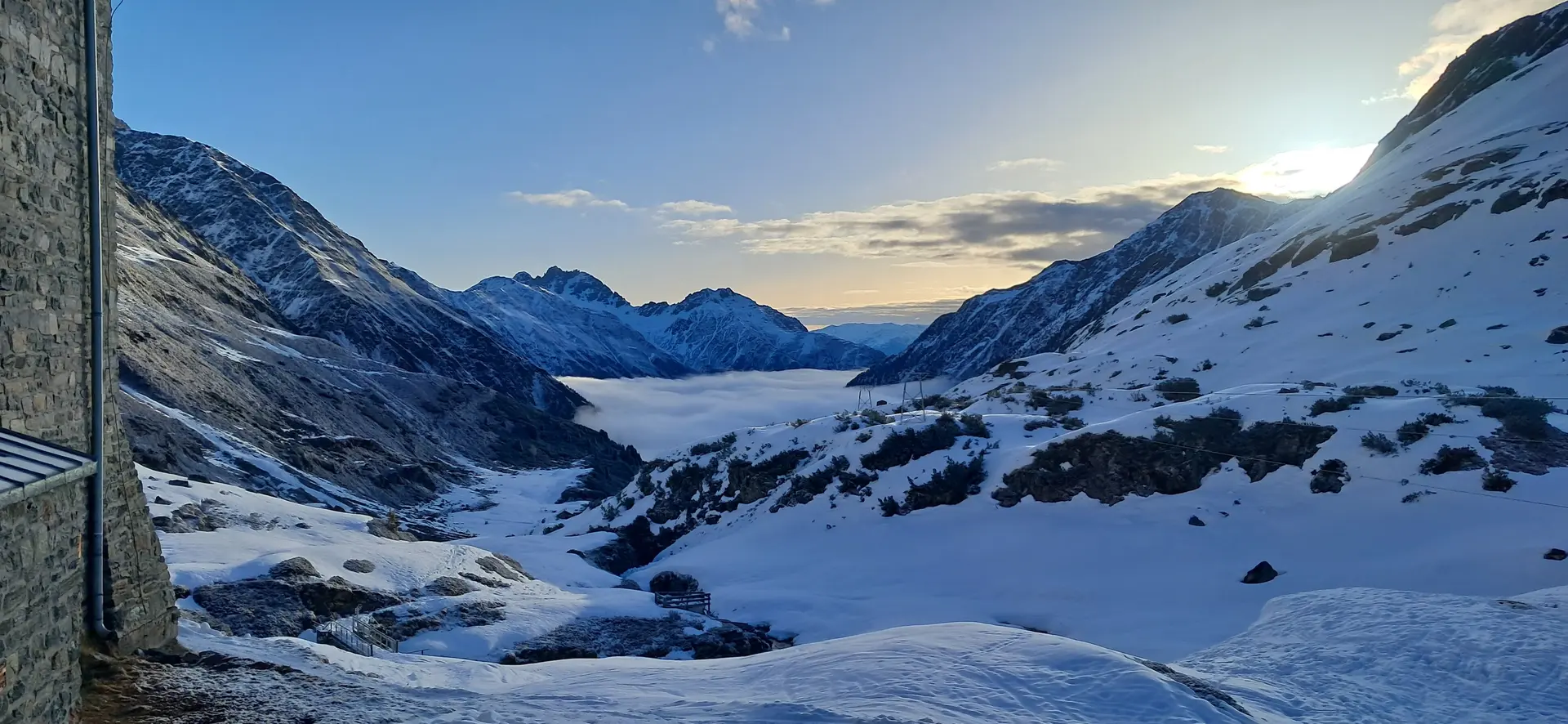 Talblick mit Wolken unter uns | © Paul Hoffmann 2026