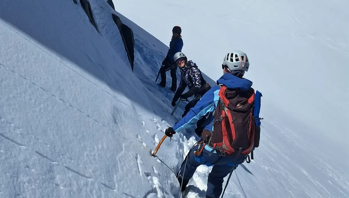Abstieg auf dem Berglasferner | © Paul Hoffmann 2026