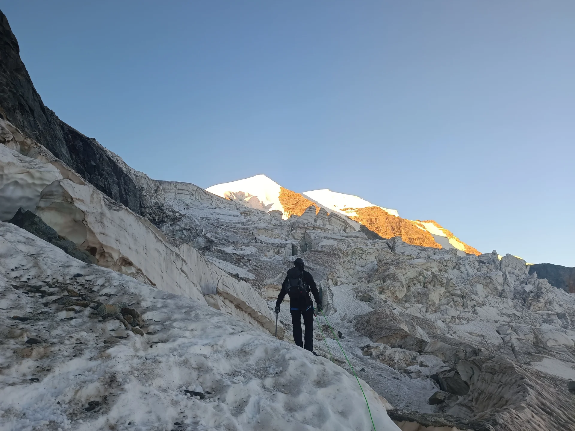 Alpenglühen am Piz Palü | © Paul Hoffmann 2023