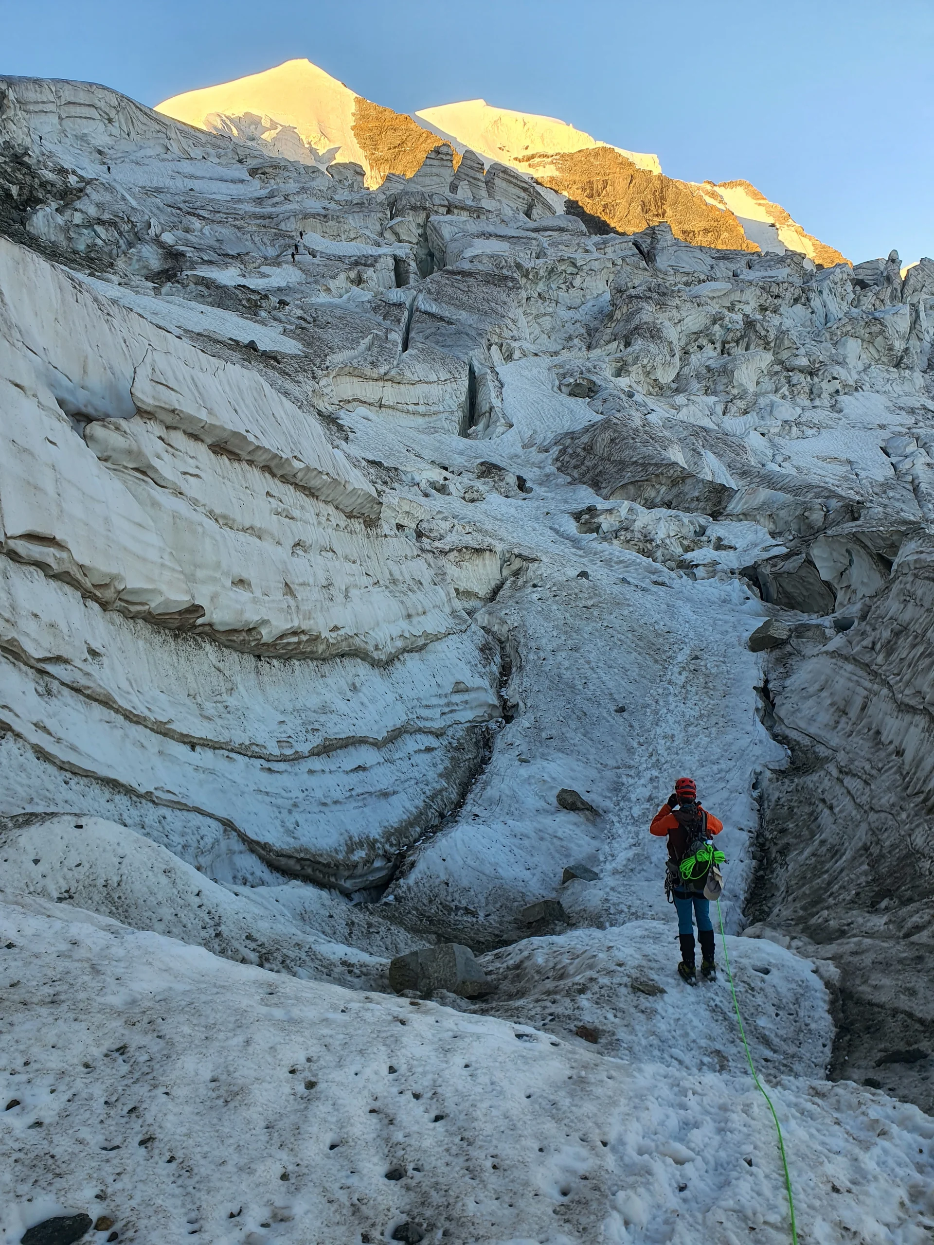 Gletscherspalten am Piz Palü | © Sven Kloss 2023