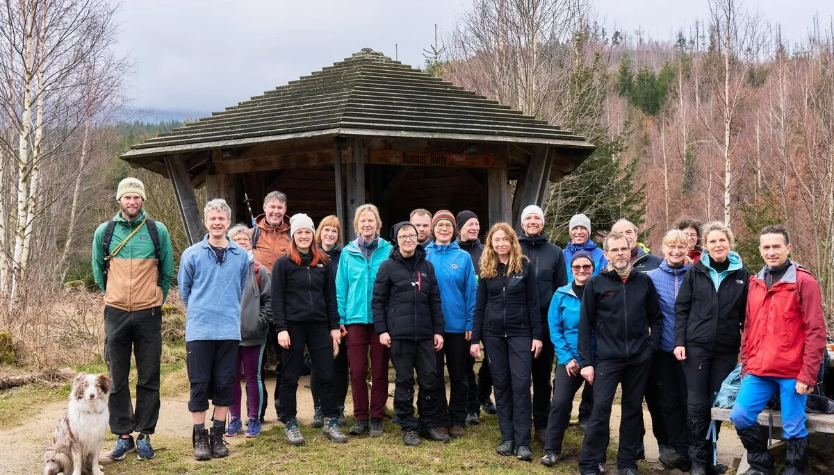 Gruppenbild Bremer Hütte | © DAV Magdeburg