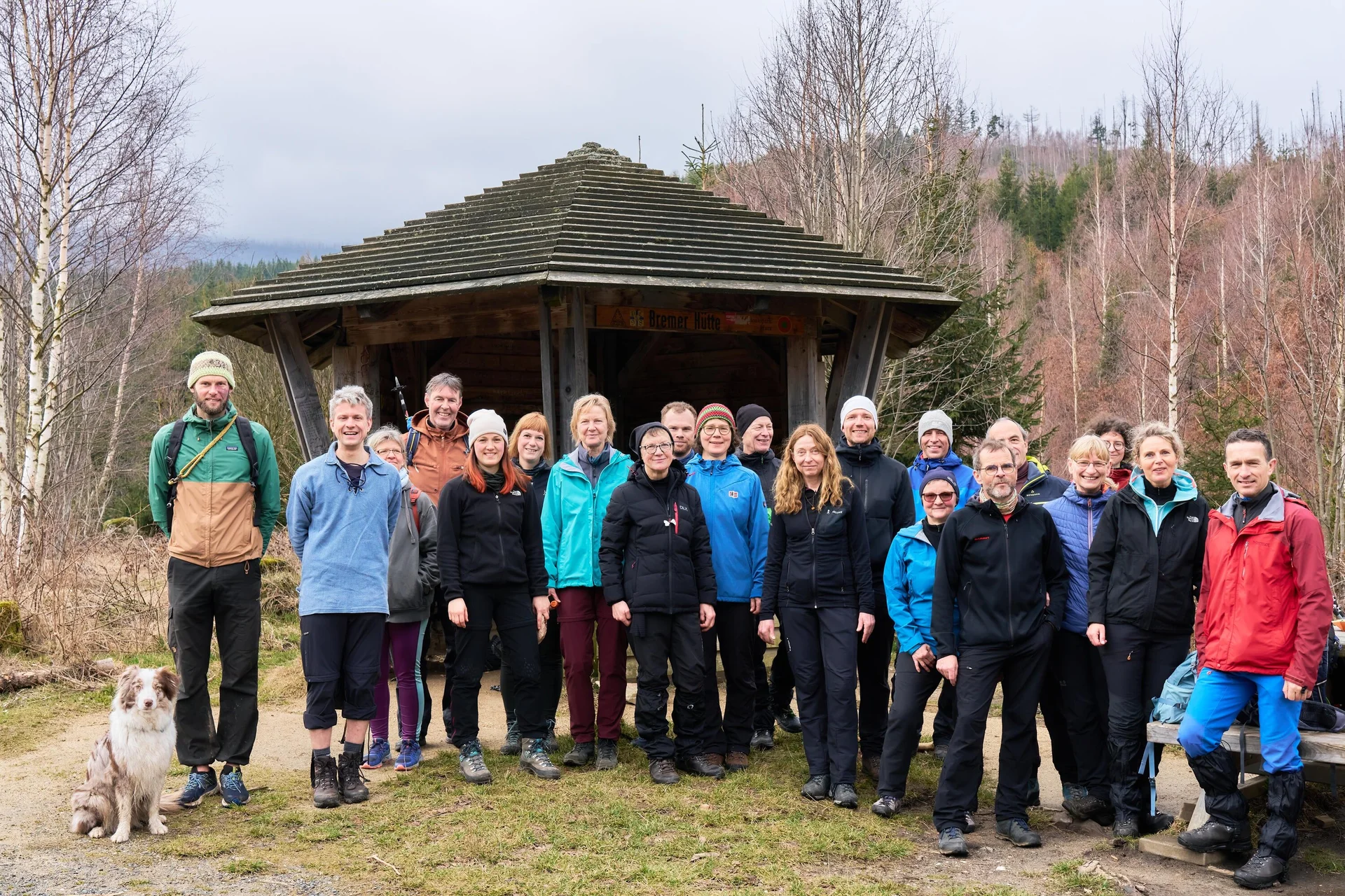 Gruppenbild Bremer Hütte | © DAV Magdeburg