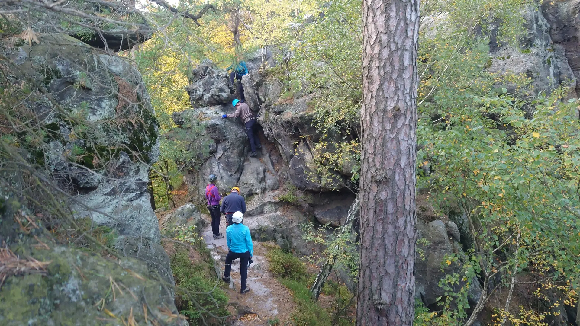 Jonsdorf Nonnensteig | © DAV Magdeburg