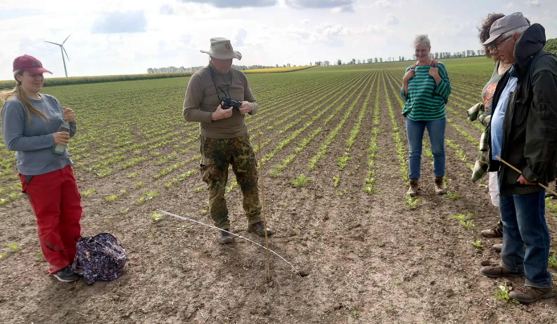 Artenschutzaktion 2022 Hamsterfund | © DAV Magdeburg