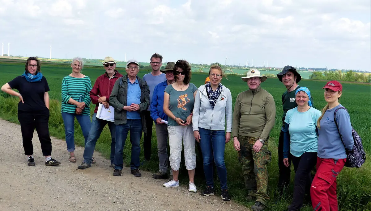 Artenschutz Hamster 2022 Gruppenbild | © DAV Magdeburg