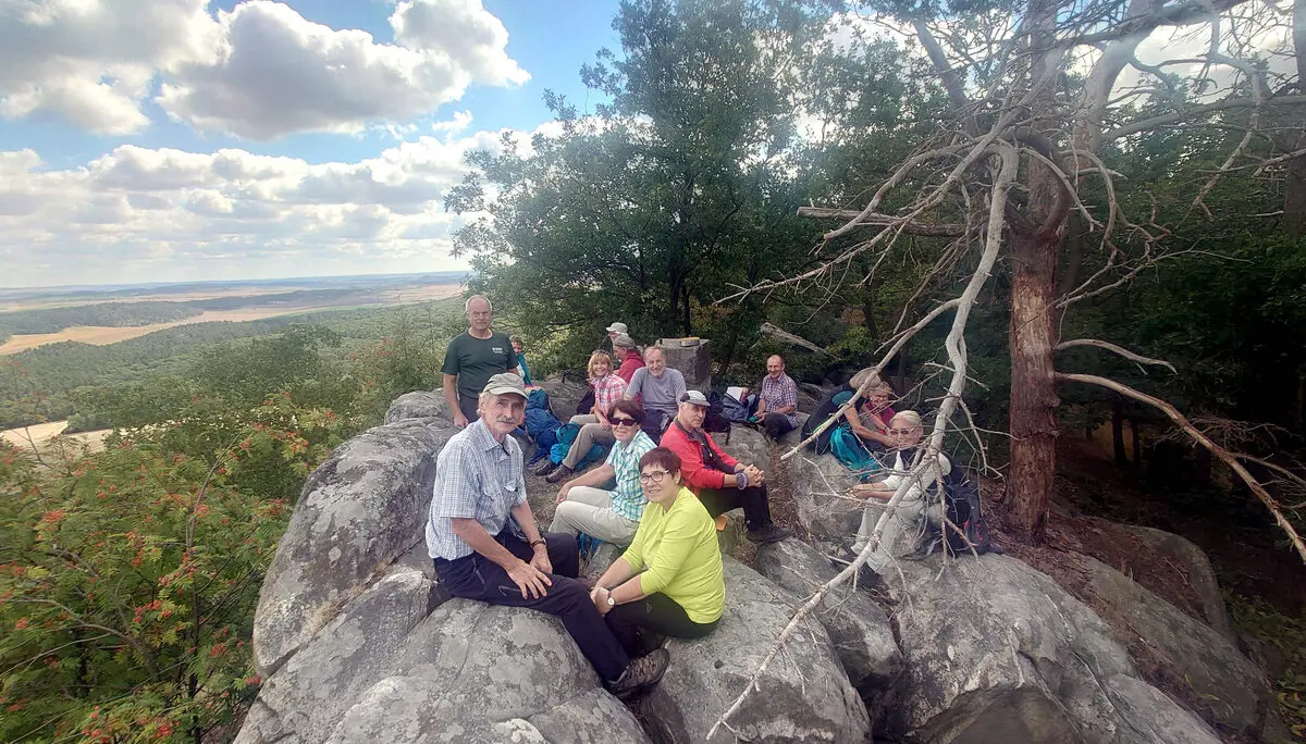 Pause auf dem Hoppelberg | © DAV Magdeburg