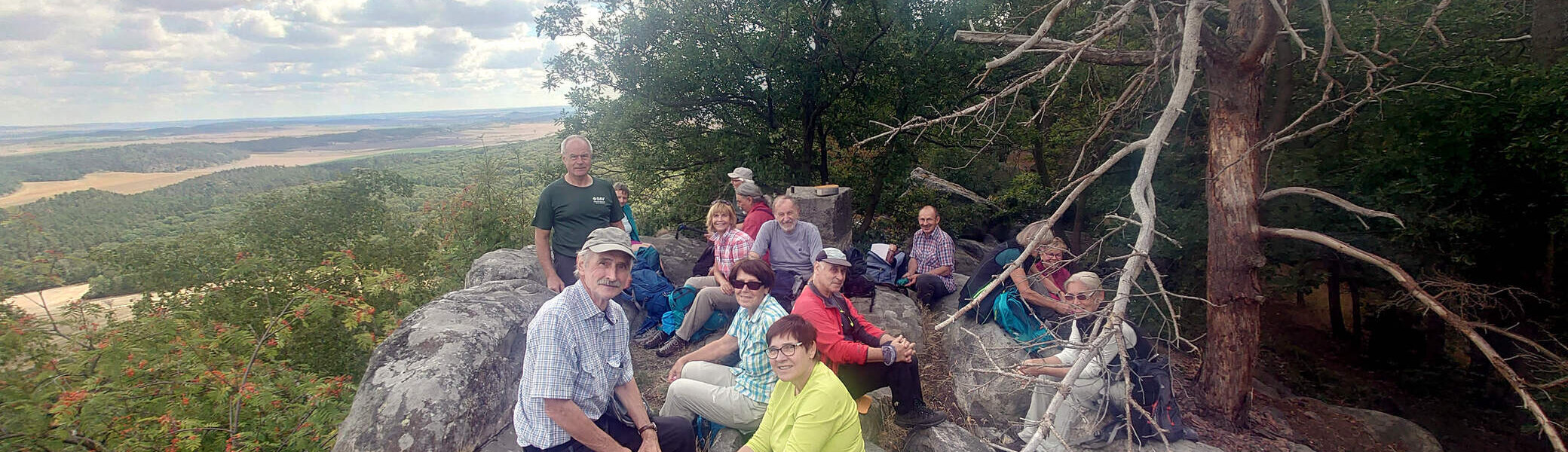 Pause auf dem Hoppelberg | © DAV Magdeburg