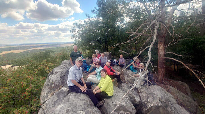 Pause auf dem Hoppelberg | © DAV Magdeburg