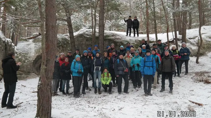 Gruppenbild Sandhöhle | © DAV Magdeburg