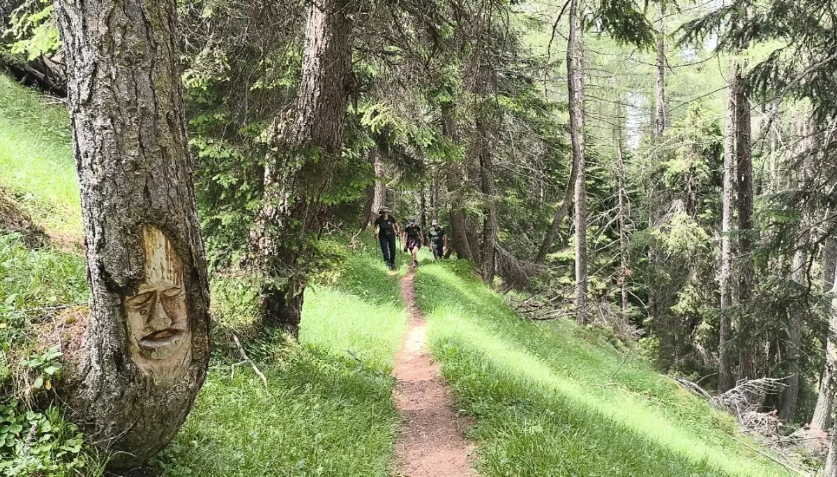 Aufstieg zum Kirchbergköpfel | © DAV Magdeburg