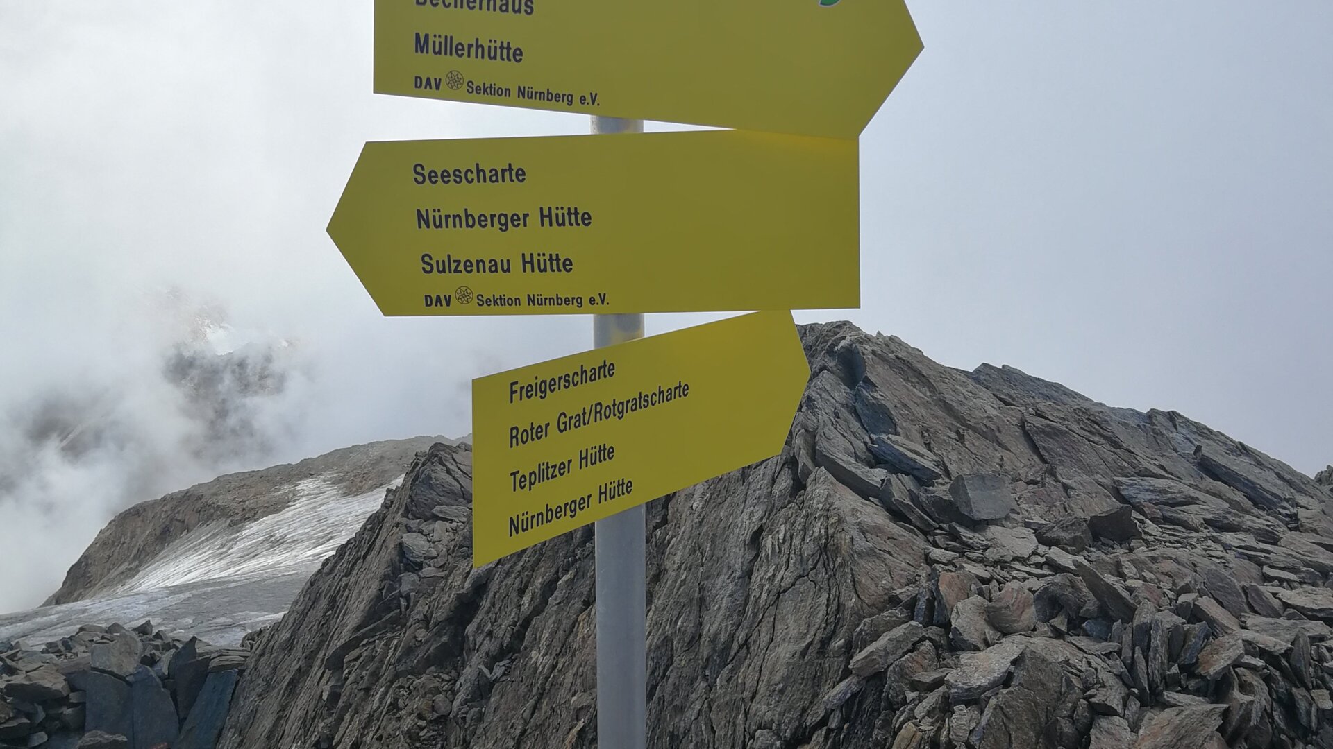 Wegscheide am Wilden Freiger, Stubaier Alpen | © Marcel Benecke 2022