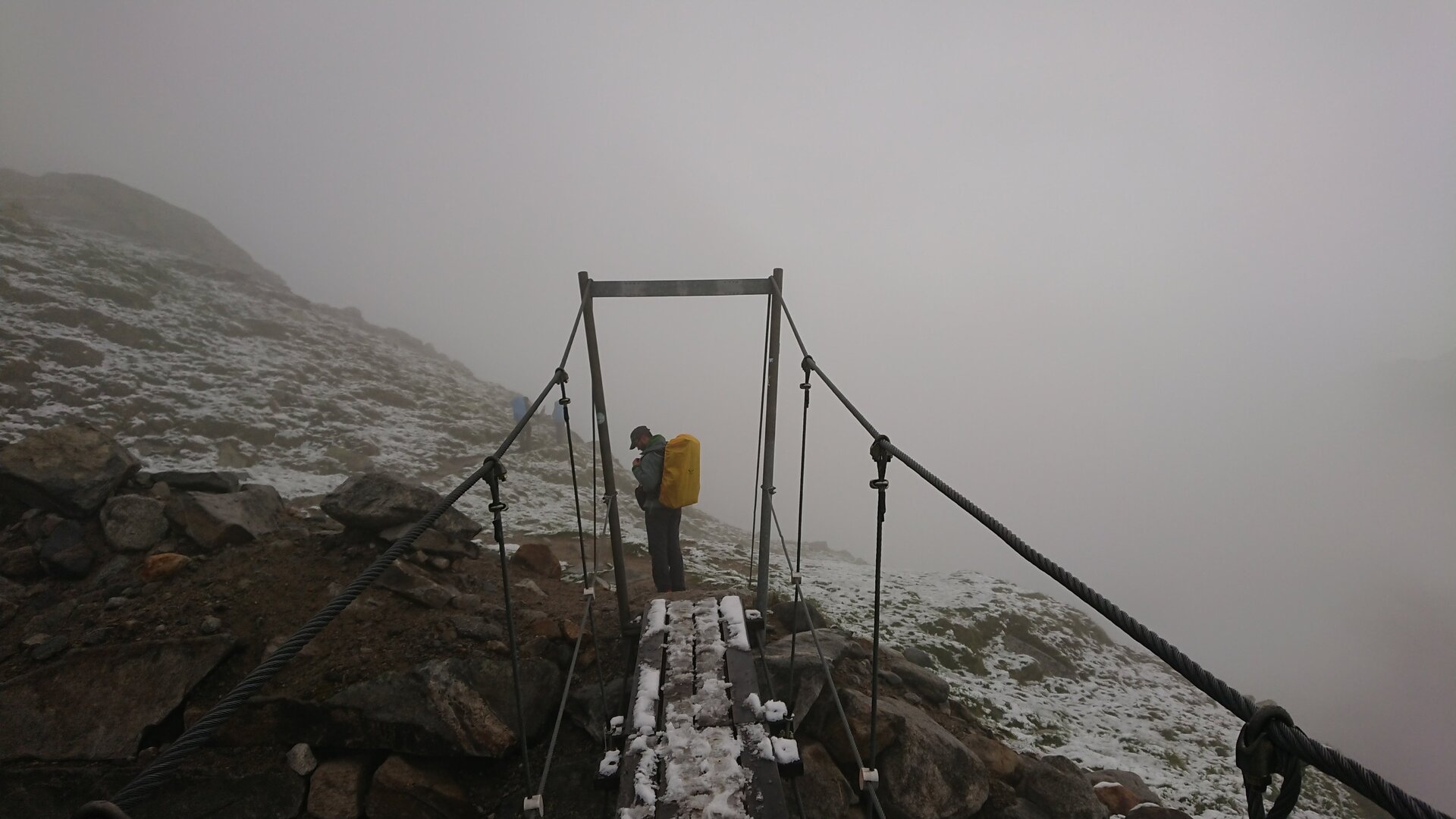 "Instagrambrücke" an der Olpererhütte (Wintereinbruch im Sommer 2021) | © Marcel Benecke 2021 "Instagrambrücke" an der Olpererhütte (Wintereinbruch im Sommer 2021) | © Marcel Benecke 2021