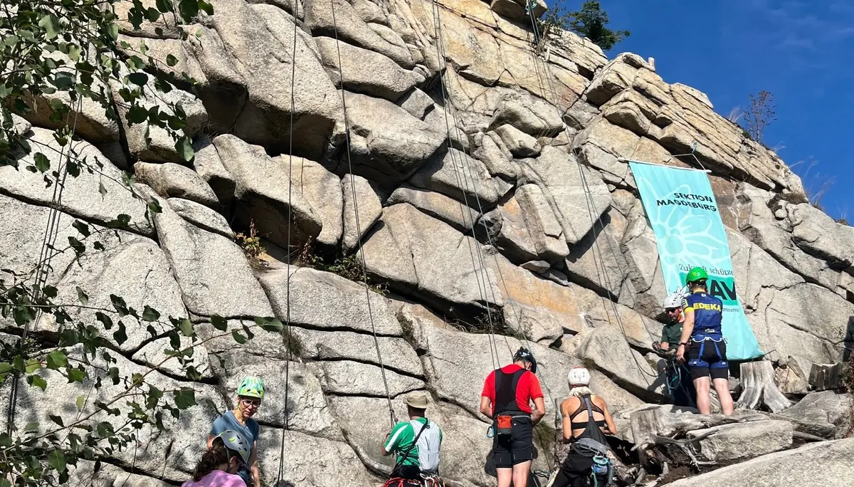 Kletterstart an den Mäuseklippen | © 2025 Marcel Benecke