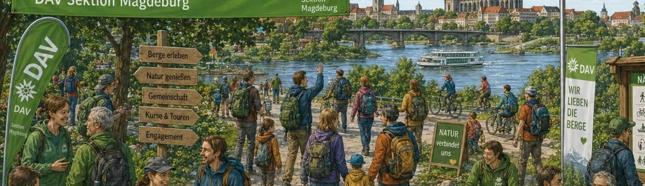 Mitgliederzuwachs | © DAV MD Chat GPT