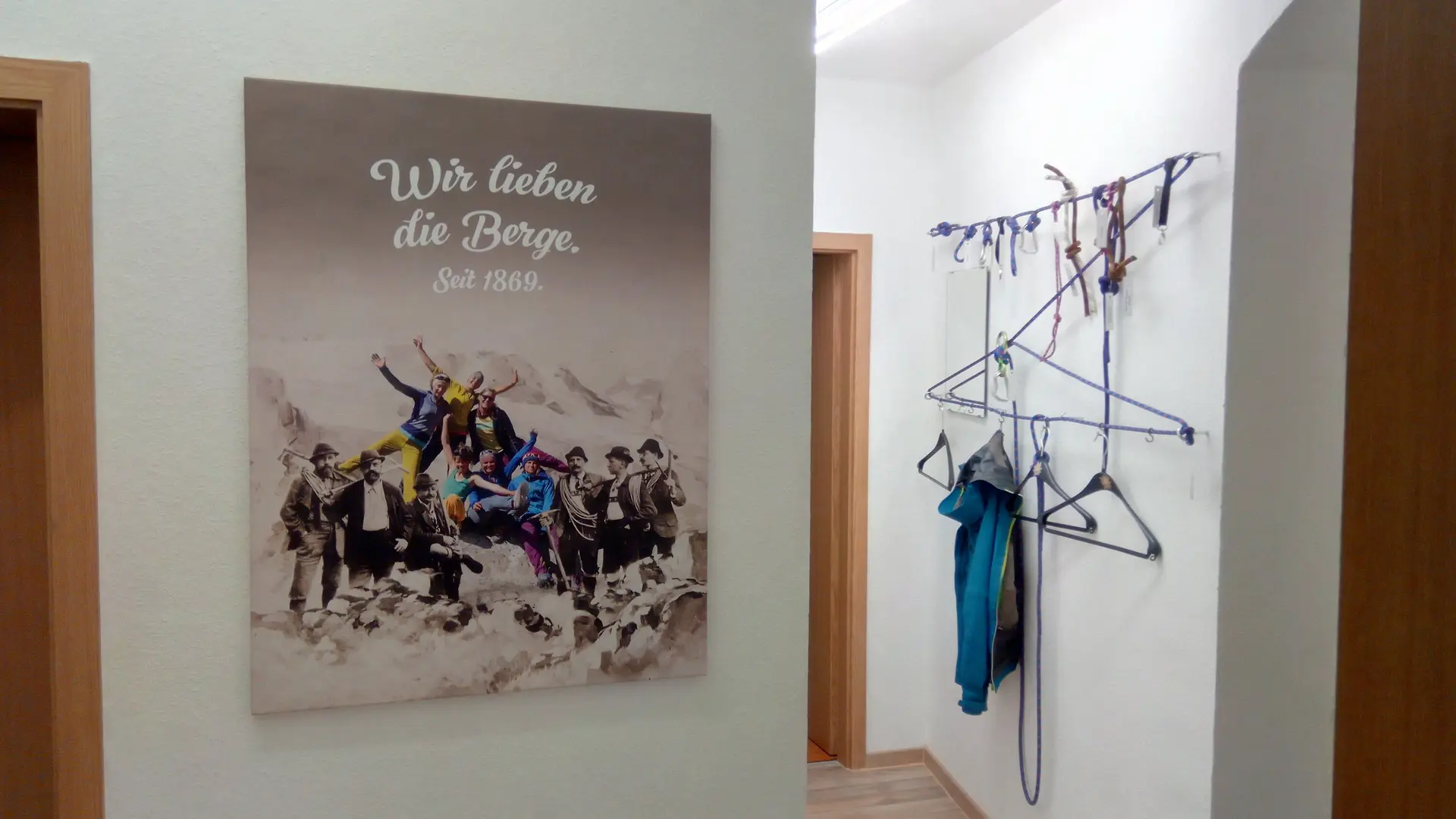 Flur der Geschäftsstelle | © Sektion Magdeburg