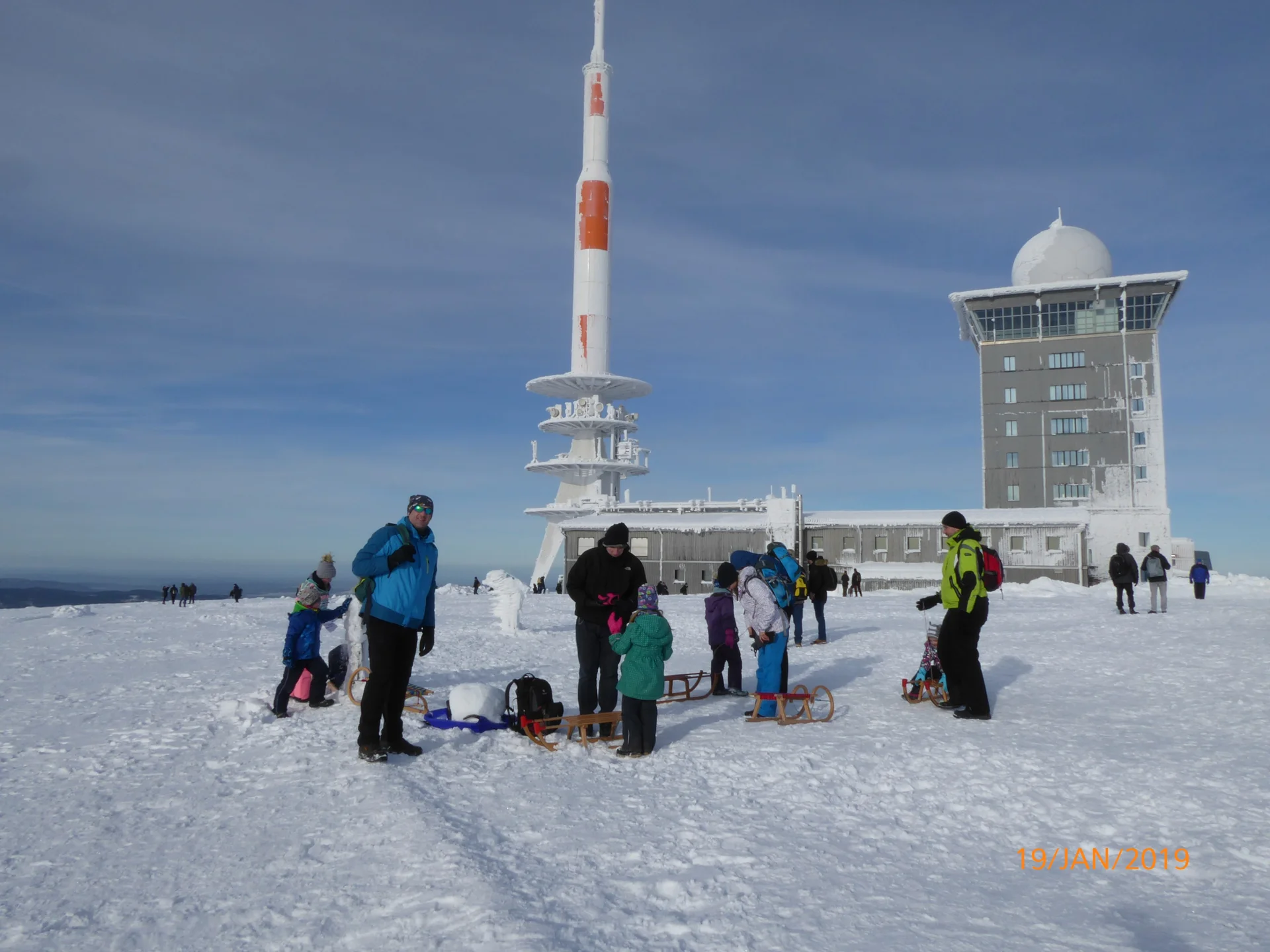 Familiengruppe auf dem Brocken | © Familie Melzer 2019