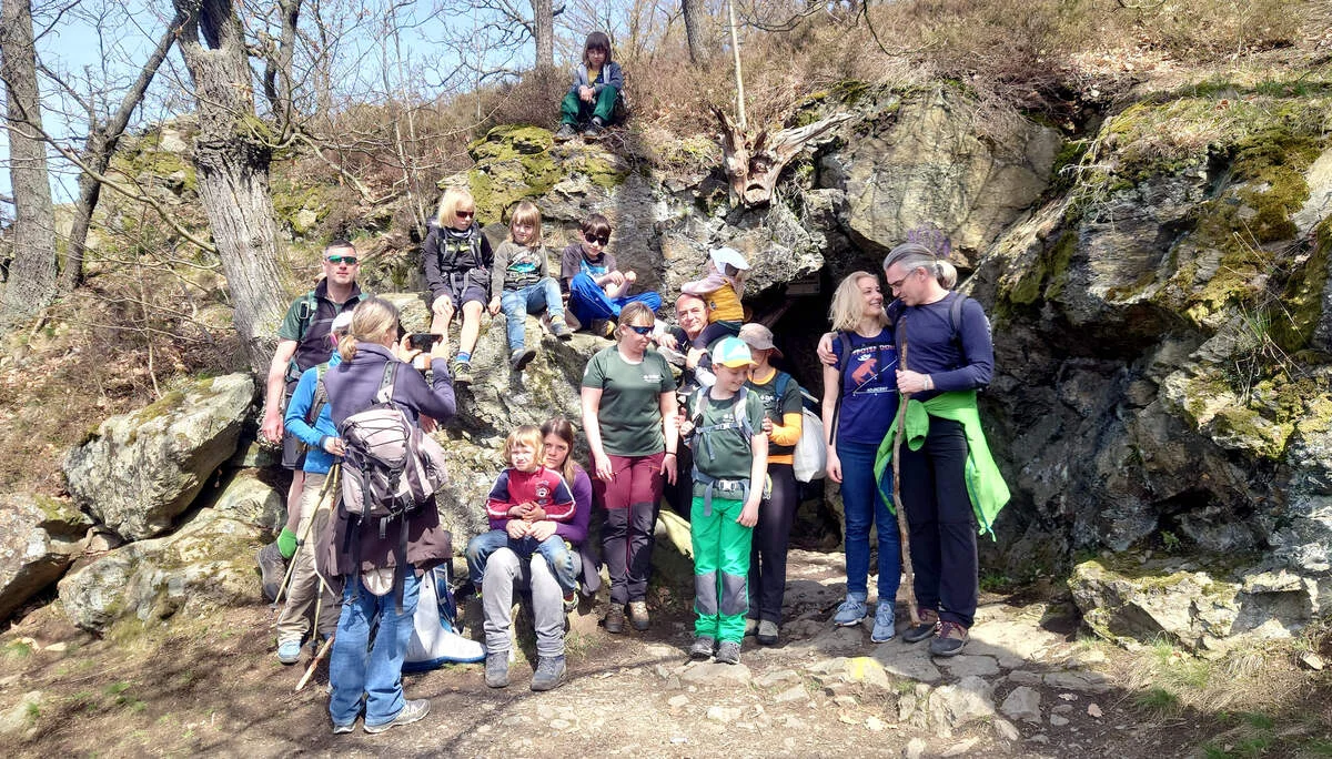 Gruppenbild April | © DAV Magdeburg Familiengruppe