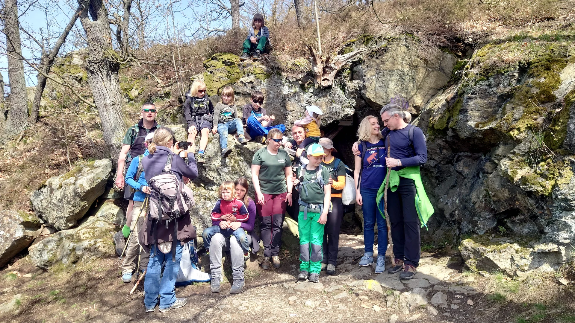 Gruppenbild April | © DAV Magdeburg Familiengruppe