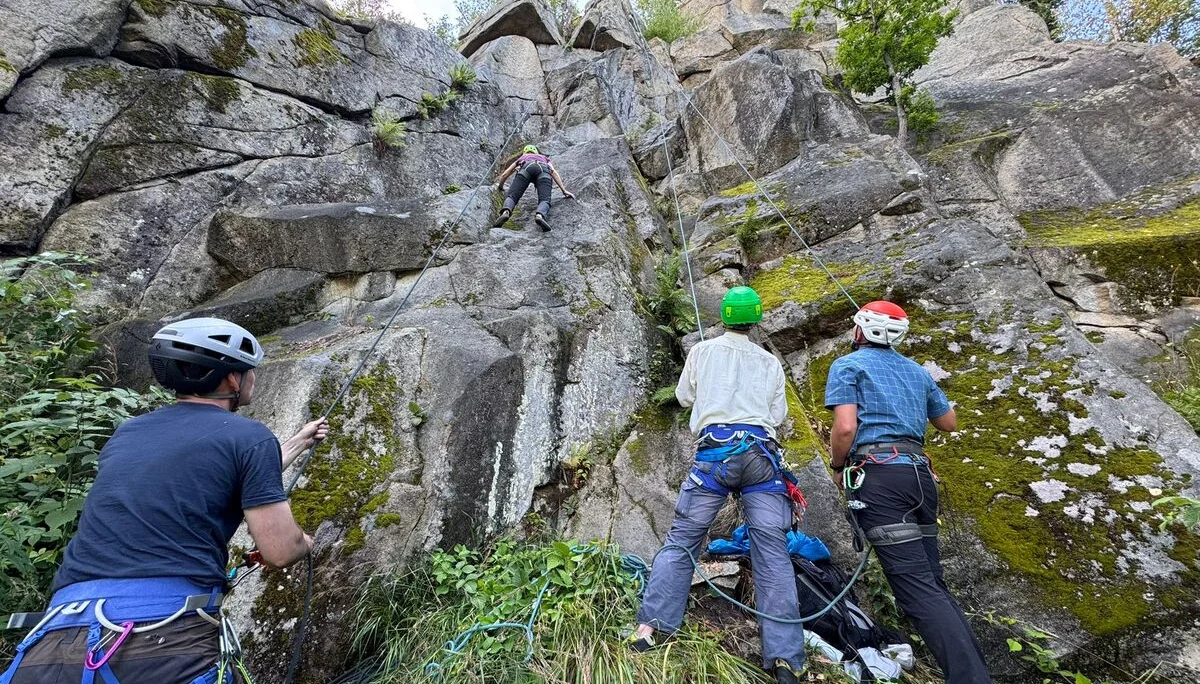 Klettern Steinerne Renne | © Jan Starke 2025