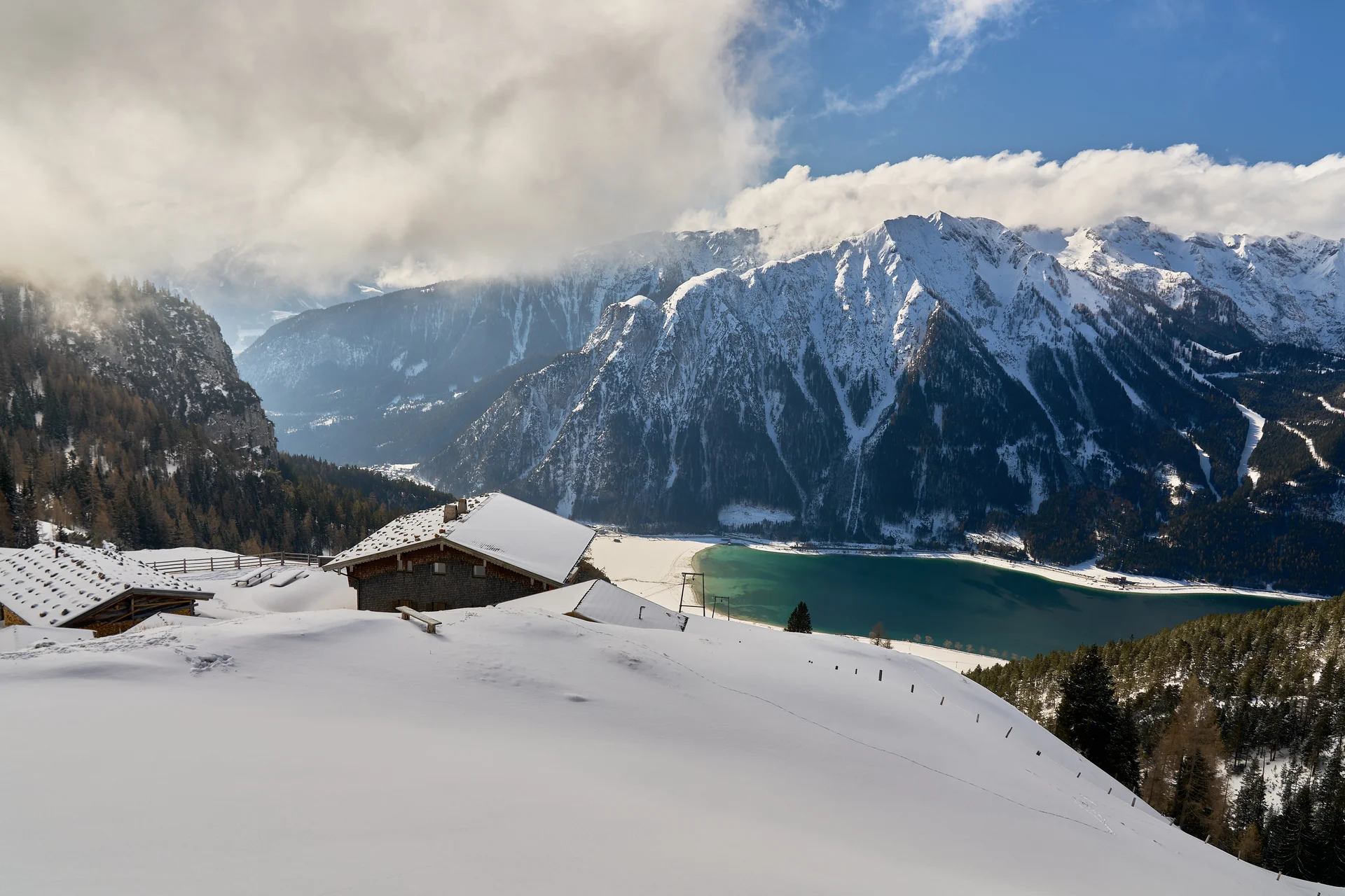 Dalfazalm über dem Achensee, Rofangebirge | © Alexander Goebel 2022