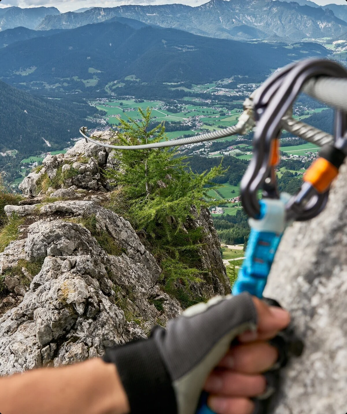 Blick auf Berchtesgaden vom Schützensteig am kleinen Jenner | © Alexander Goebel 2022