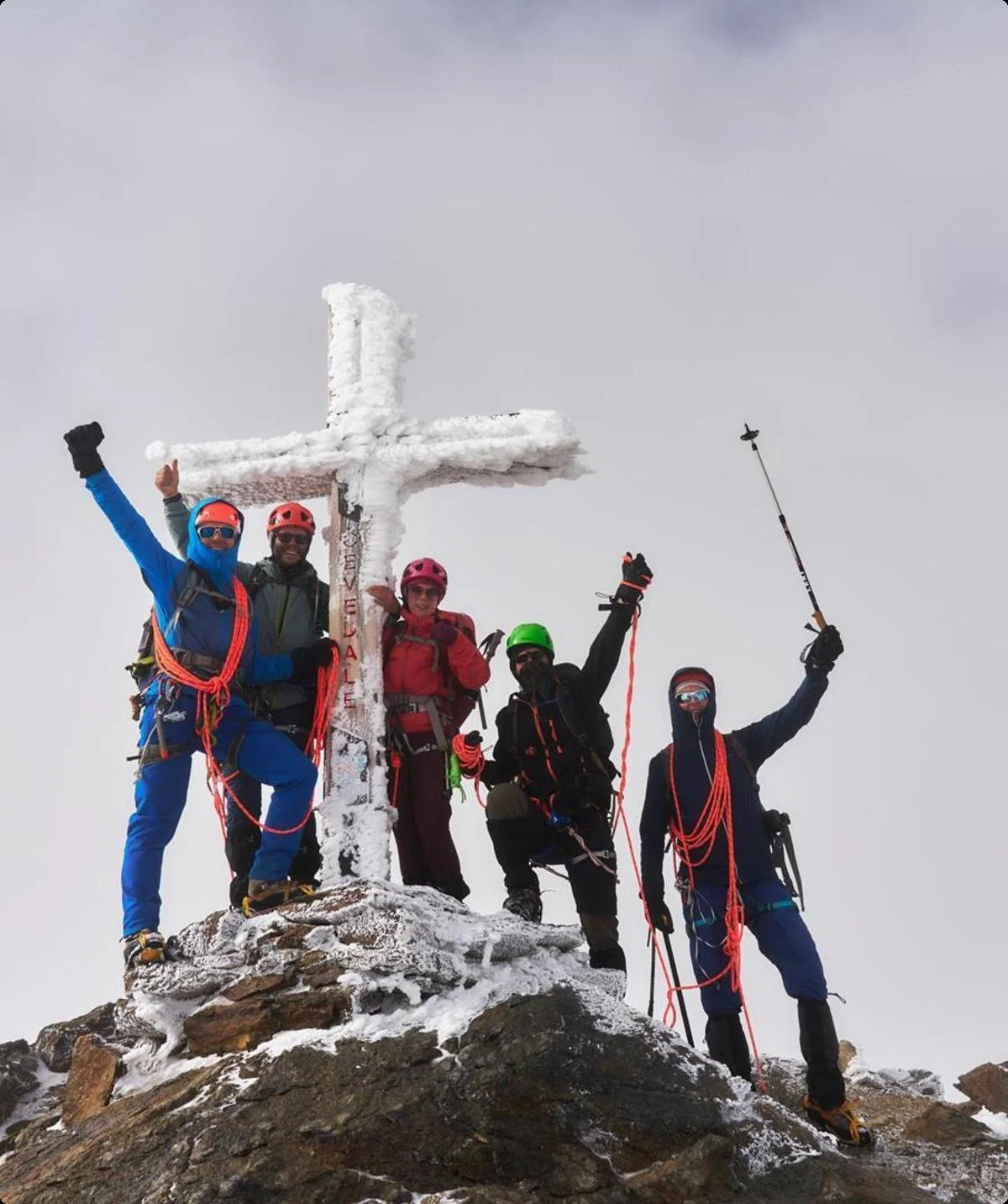 Am Gipfel des Monte Cevedale, 3.769m | © Alexander Goebel 2023