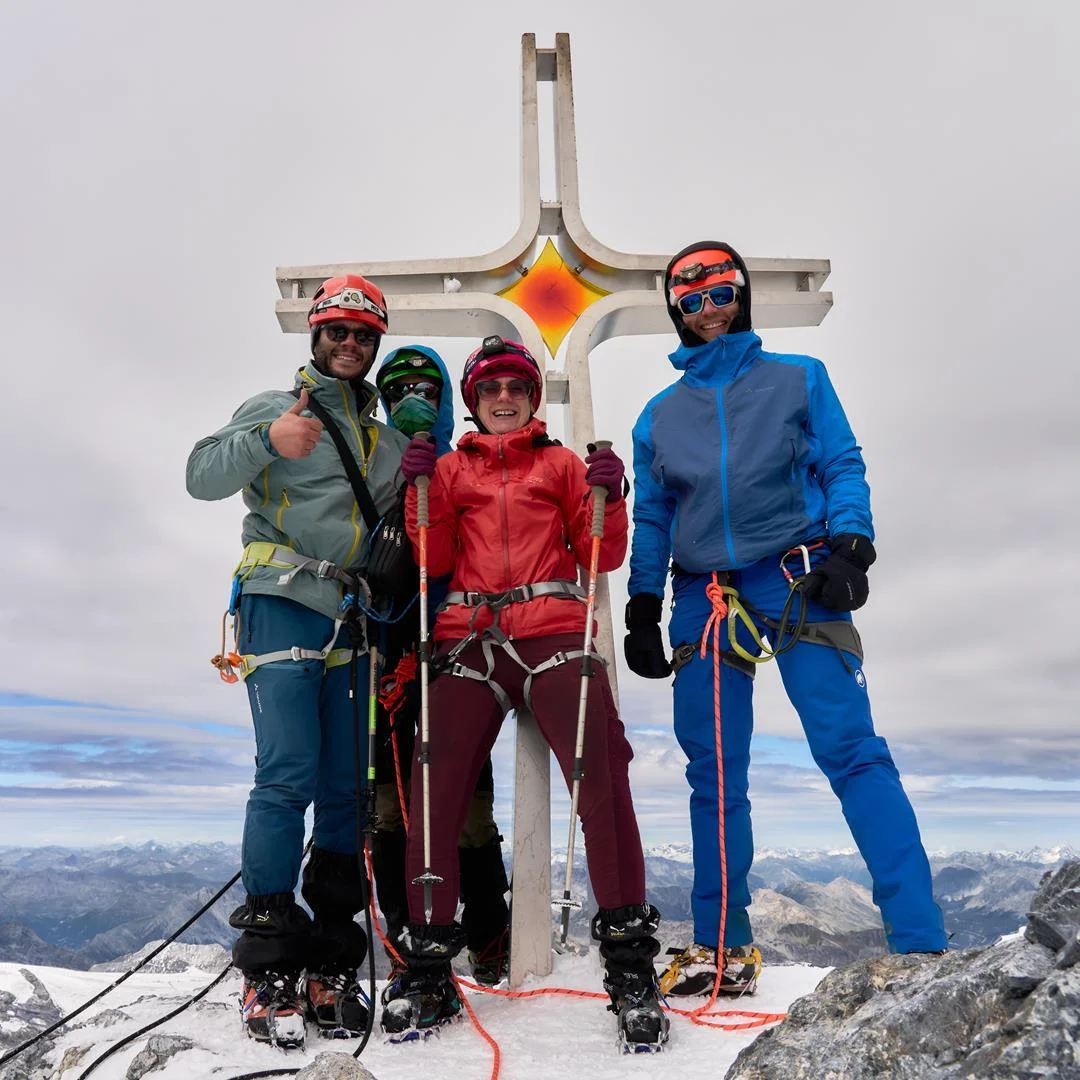 Am Gipfel des Ortler, 3.905m | © Alexander Goebel 2023