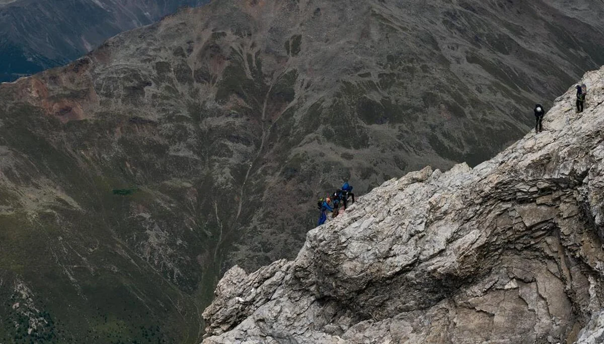 Abstieg vom Ortler über den Normalweg | © Alexander Goebel 2023
