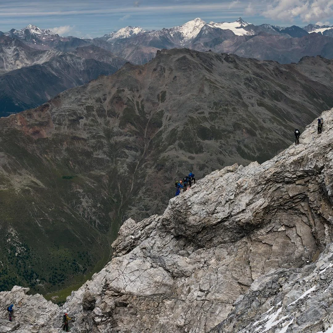 Abstieg vom Ortler über den Normalweg | © Alexander Goebel 2023