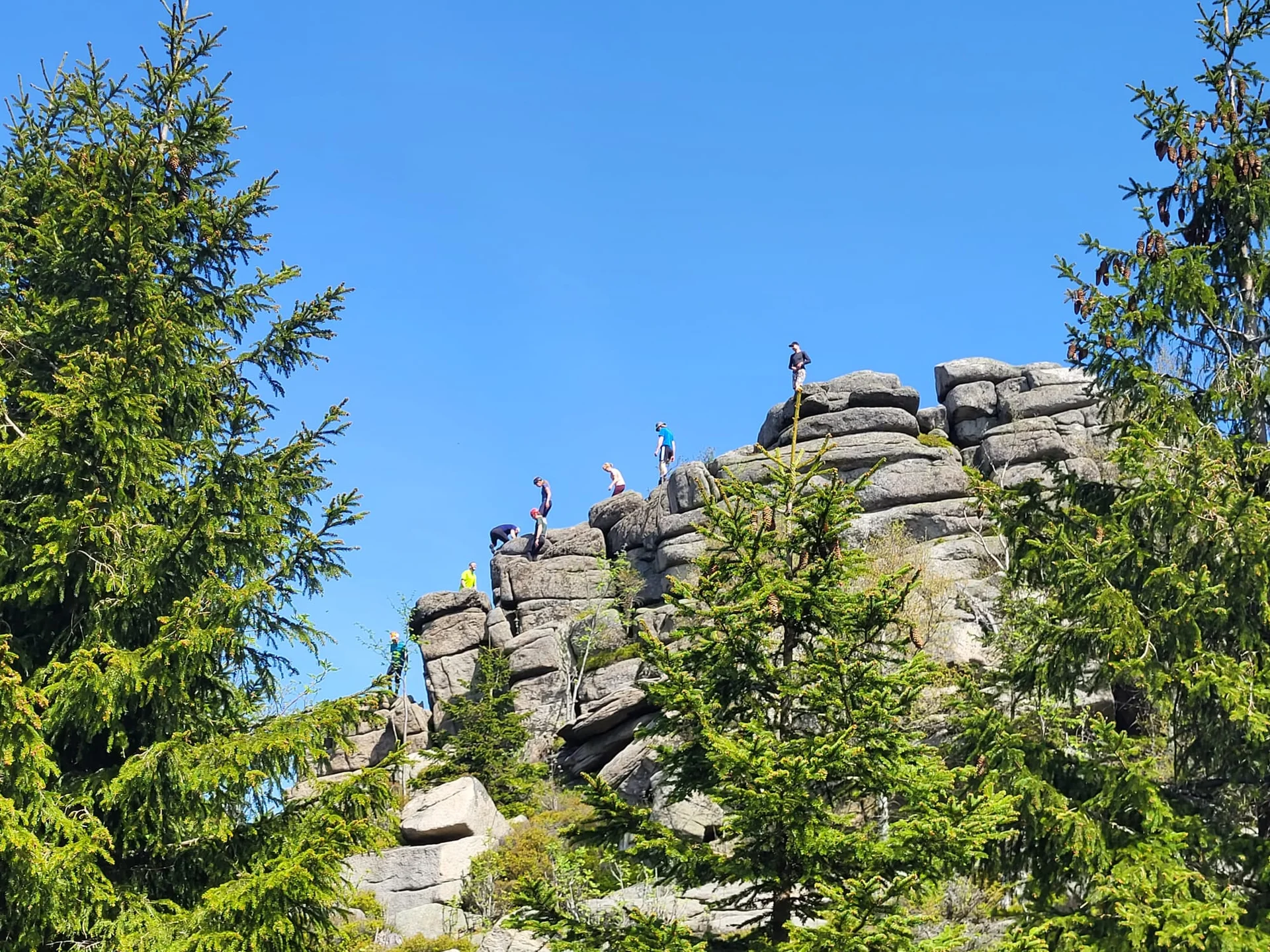 Hochtourengruppe am Hohnekamm | © Ivonne Mädel 2024